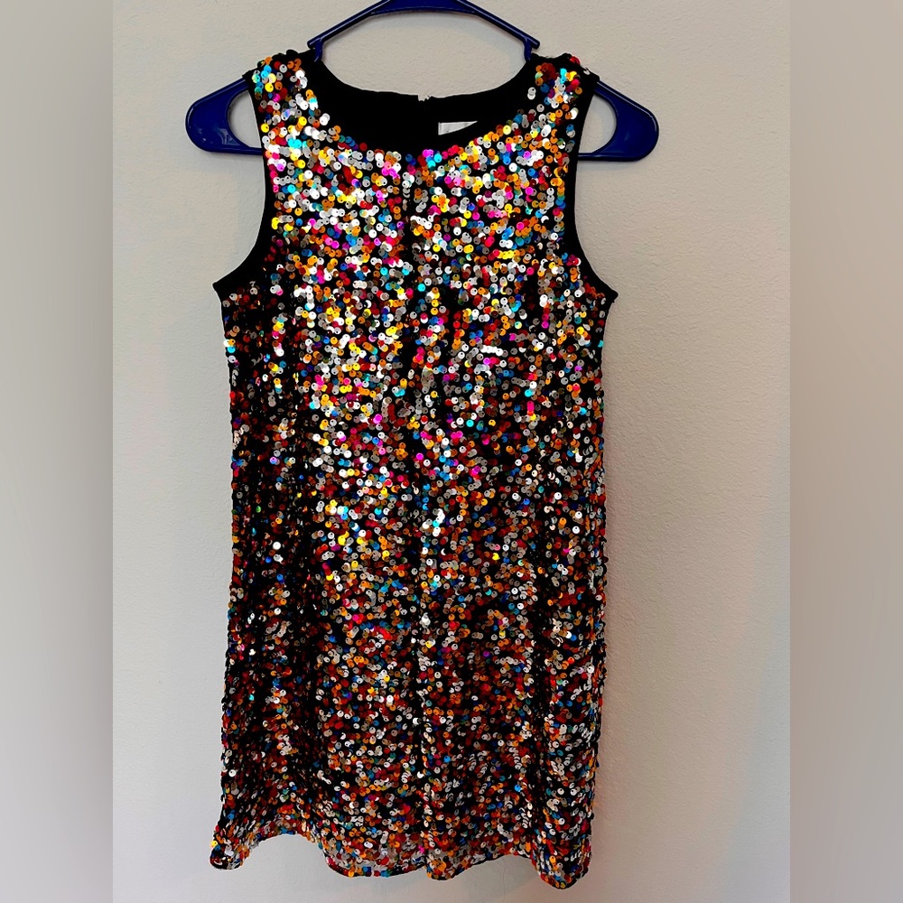 Lavender Girls Sequin Dress